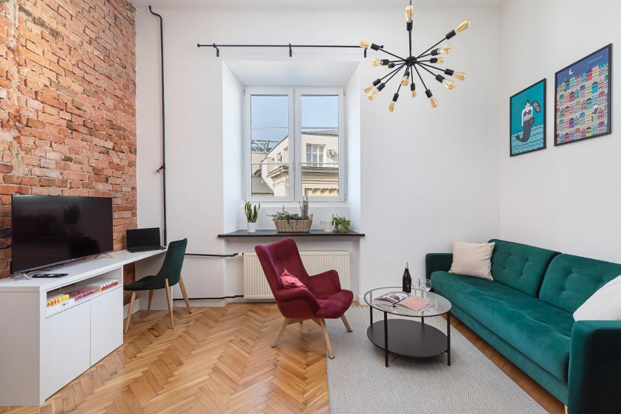 Stylowe Studio Z Antresola Warszawa Exterior foto